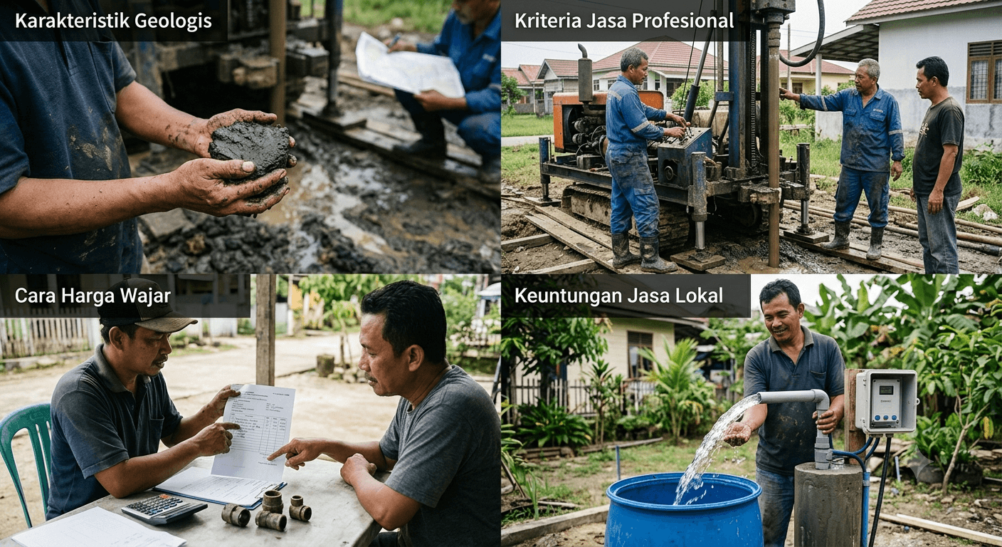 Panduan Memilih Jasa Sumur Bor Berpengalaman di Banjarmasin dengan Harga Wajar